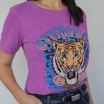 T-SHIRT ROXA <br> TIGRE - Image 2